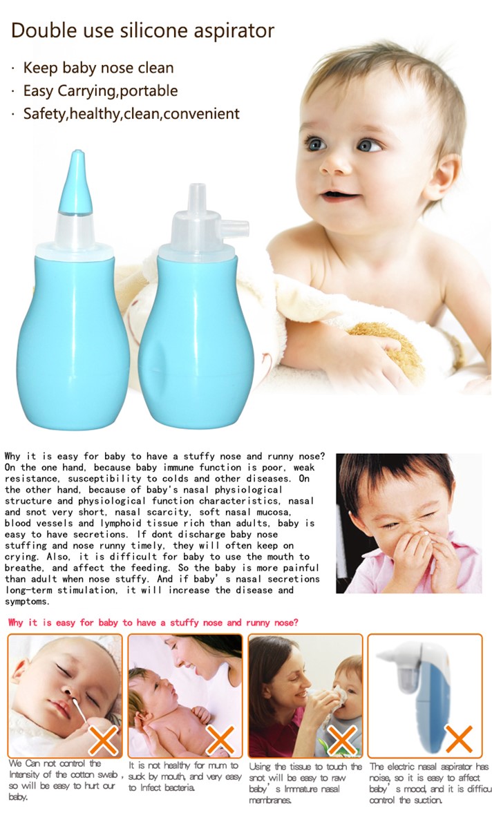 Sofe Medicine Silicone Baby Nasal Aspirator