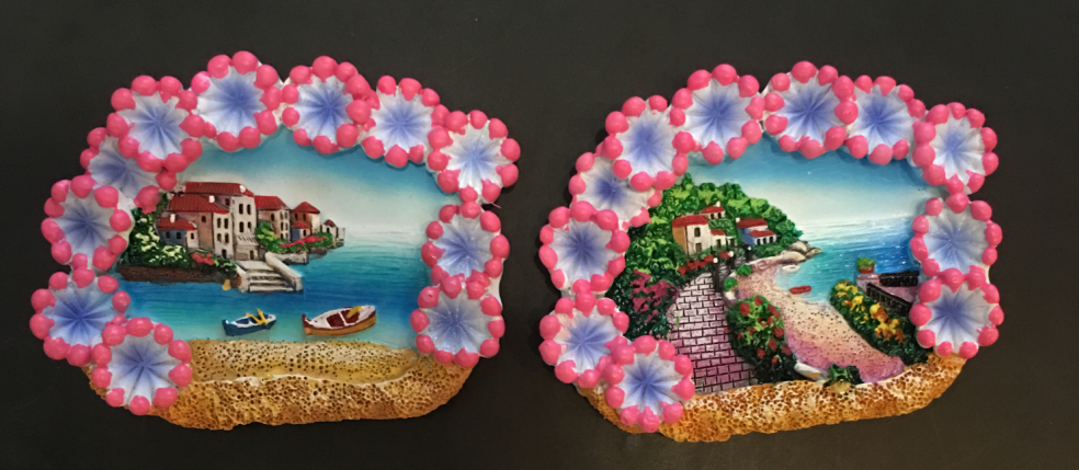 wholesale magnet Resin fridge magnet nice souvenrs