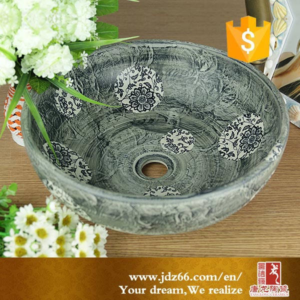 Free sample paint ceramic hand wash basin