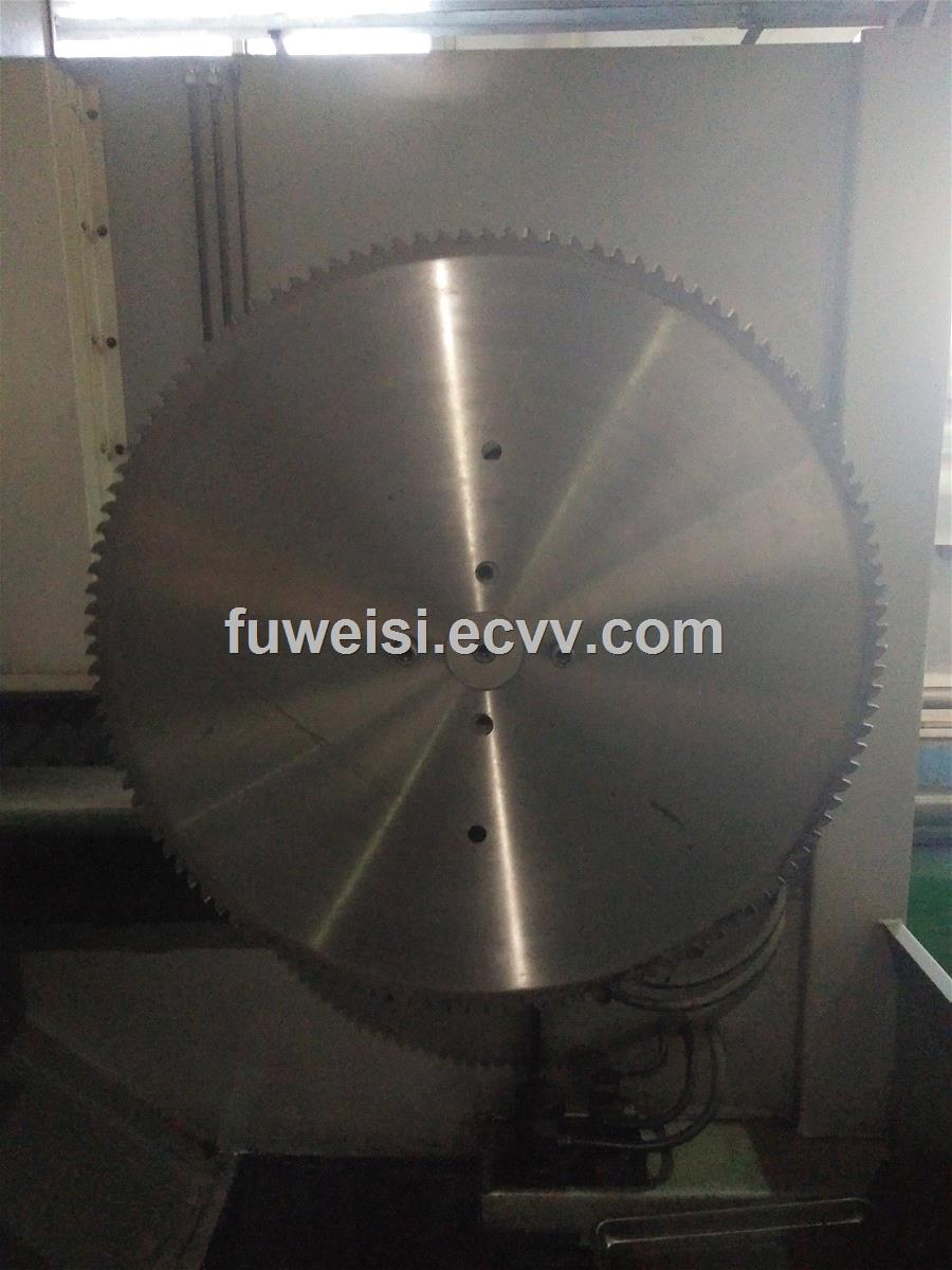 TCT saw blade for cutting steel billet