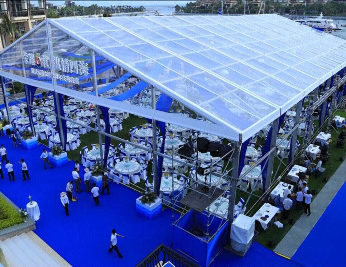 transparent party tent in China sale