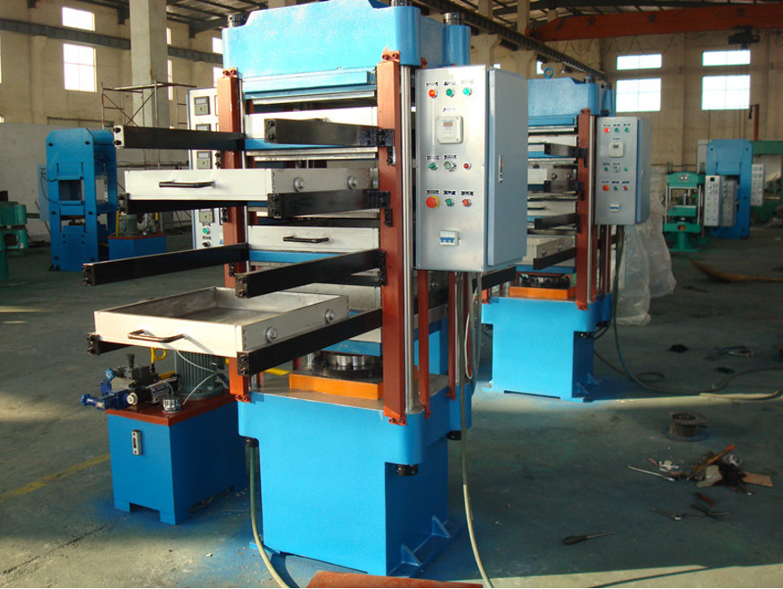 China Manufacture rubber tile press machine rubber flooring vulcanizing press