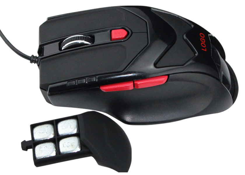 2505001000Hz report rate 6key gaming mouse