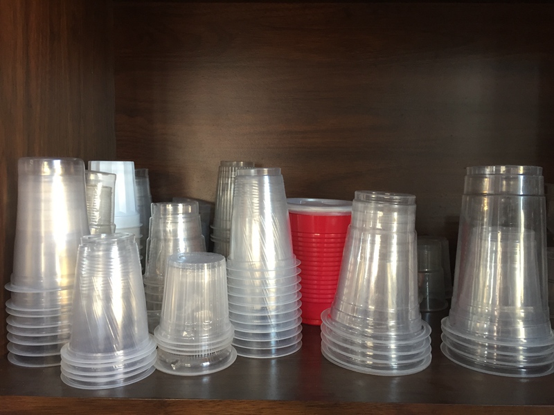 plastic cup thermoforming machine