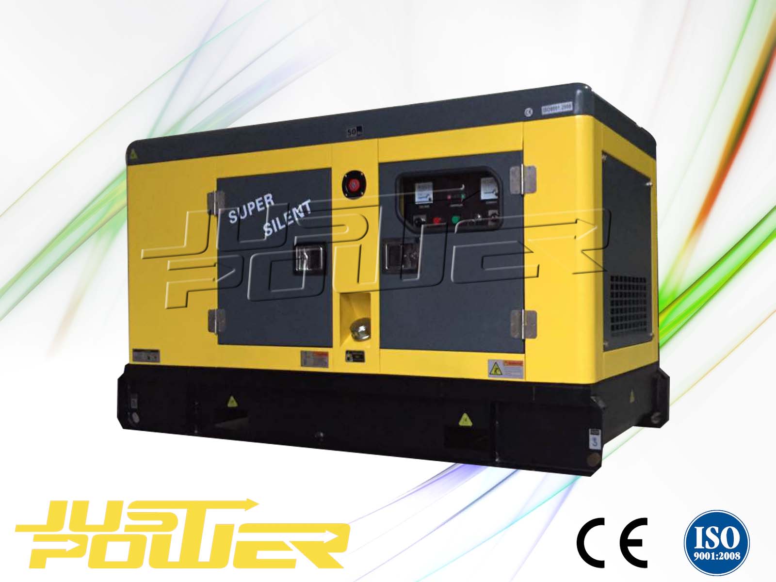 JUSTPOWER soundproof diesel generator