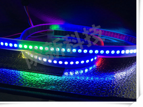 Jercio LED magic strip 74L74LED glue drop can be made up with WS2811 SK6812 or APA102