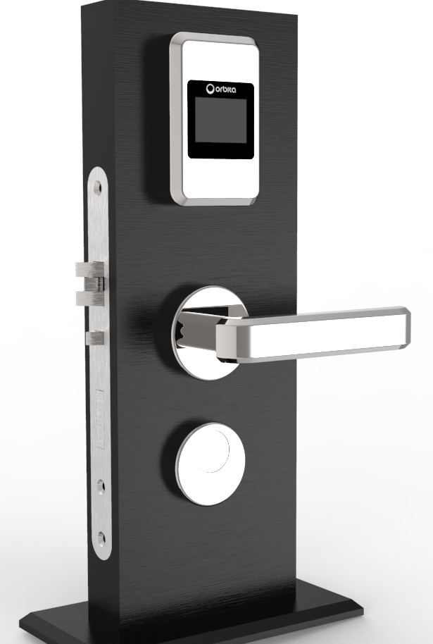 High quality hotel smart card door lock for hotel door lock system