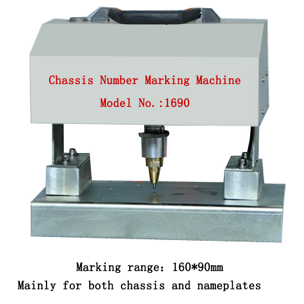 Chassis VIN number portable pneumatic dot peen marking machine for sale with low price