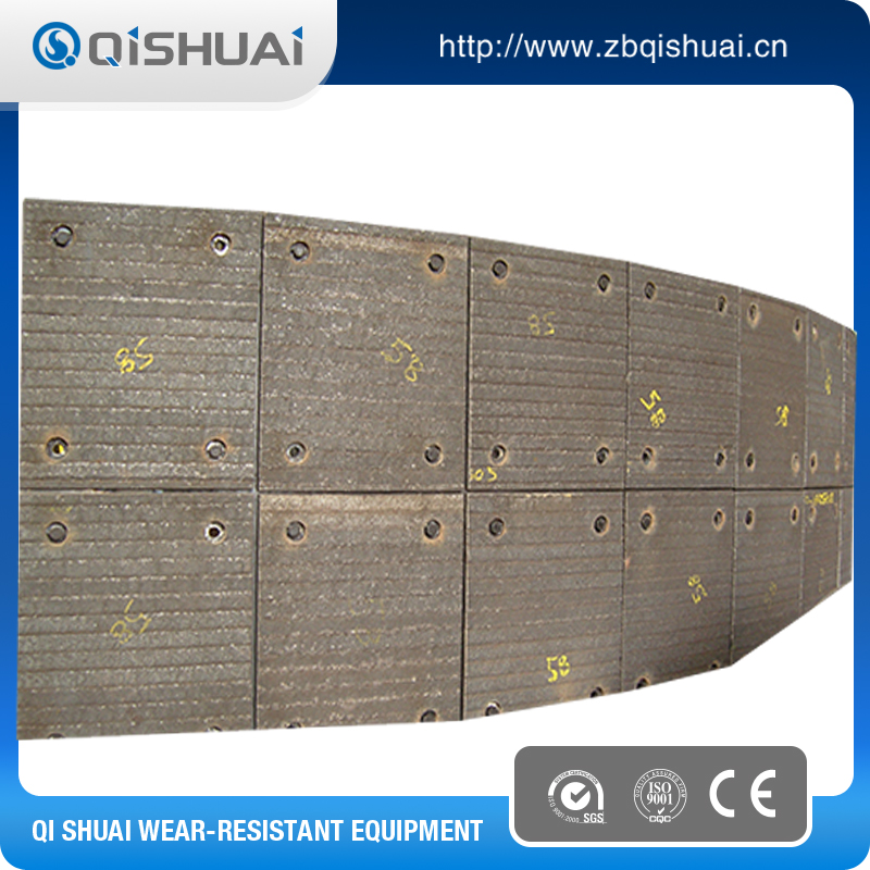 Hardfacing bimetal alloy wear resistant chrome steel sheetplate