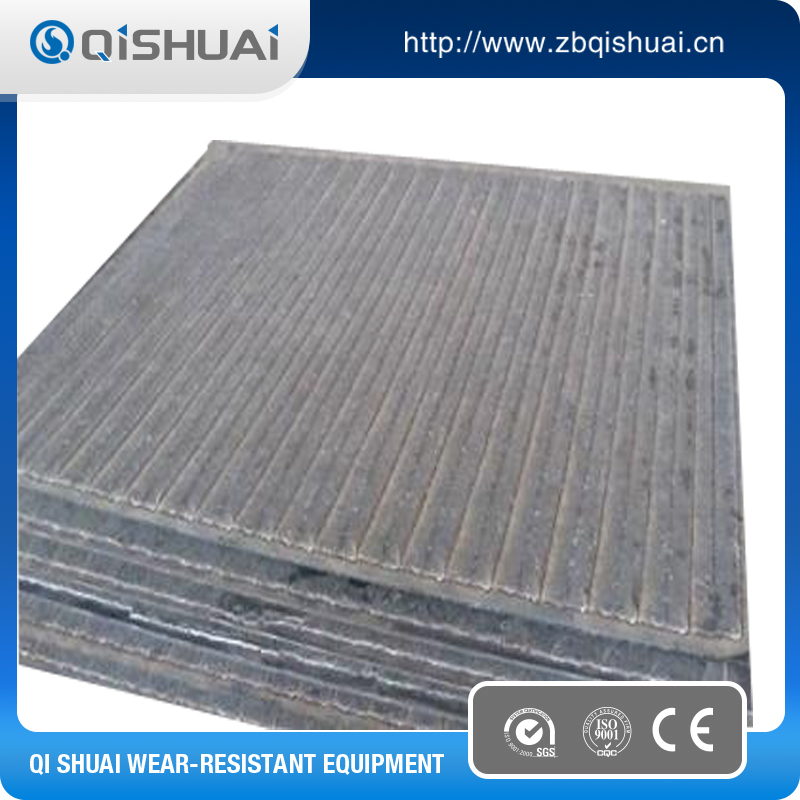 Wear resistant bimetallic alloy chrome steel platesheet