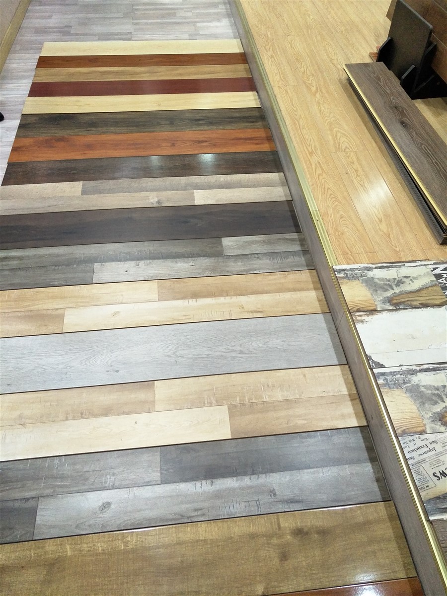 HDF laminate flooring