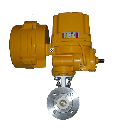 V Type Ceramic Lined Ball Valve