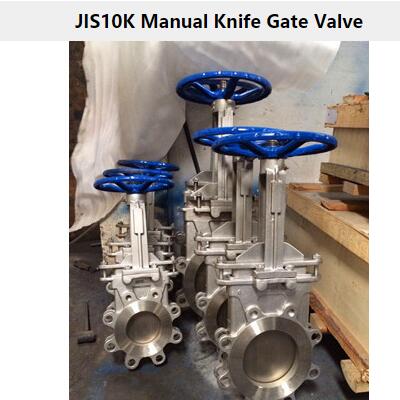 JIS10K Manual Knife Gate Valve