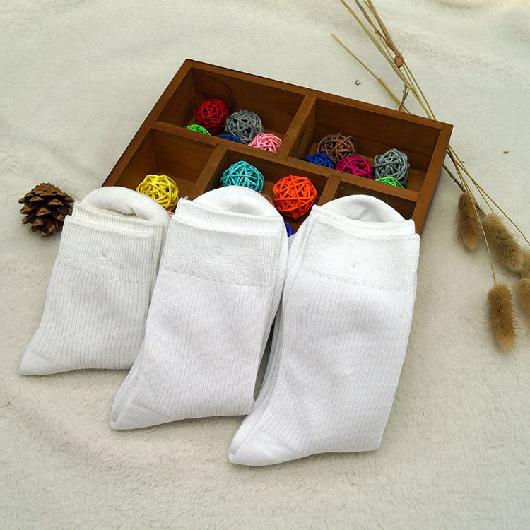 Popular Plain White Color Ankle School Uniform Socks Purchasing