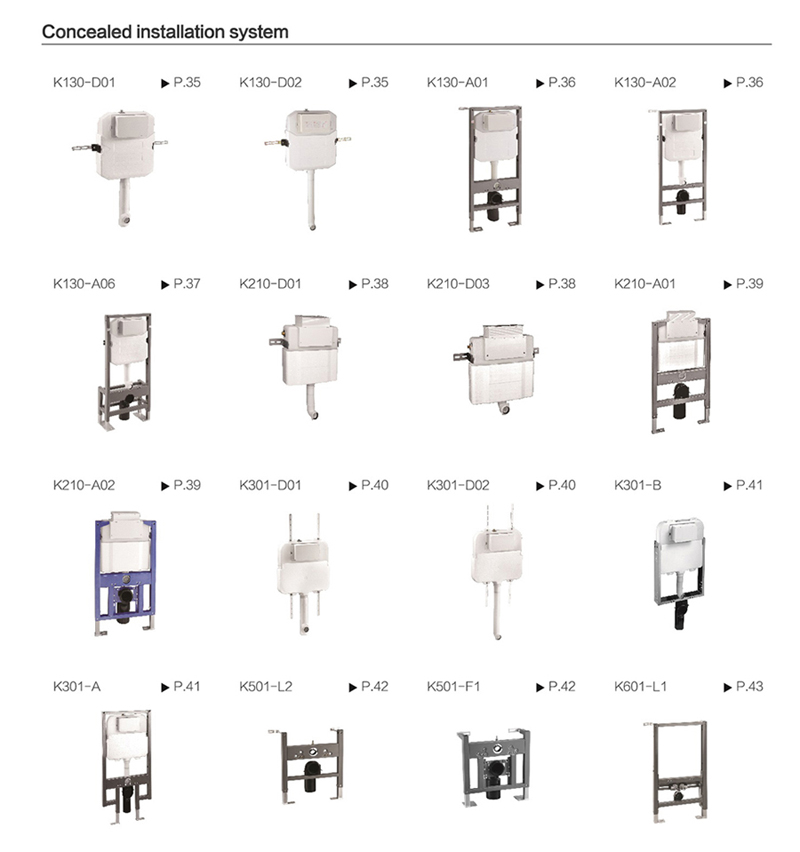 Wallhung TankToilet tankCisternFor sanitary toilet