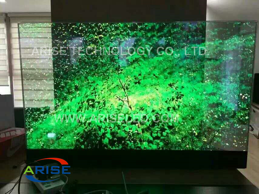 P8 glass led display P10 Transparent LED displayGlass LED display P8P10P12P16P20