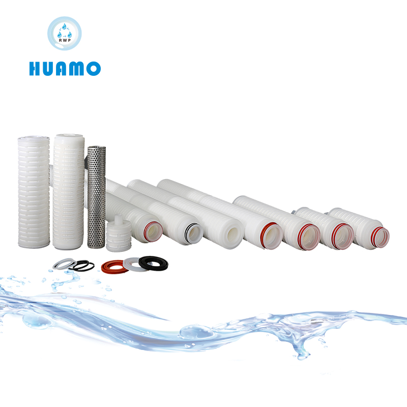 PESPTFEPPNylon Membrane Pleated Cartridge 01 Micron Water Filter
