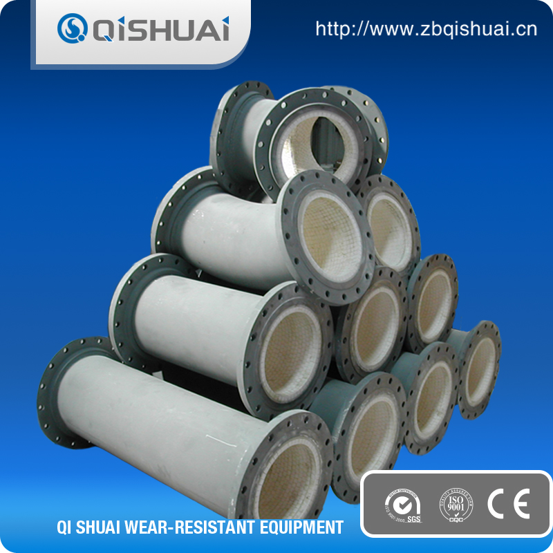 Arasion resistant 95 alumina ceramic liner tube