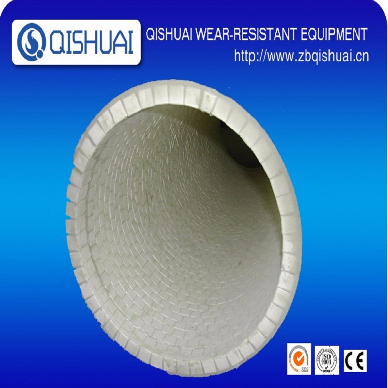 95 Al2o3 alumina ceramic wear resistant liner tube