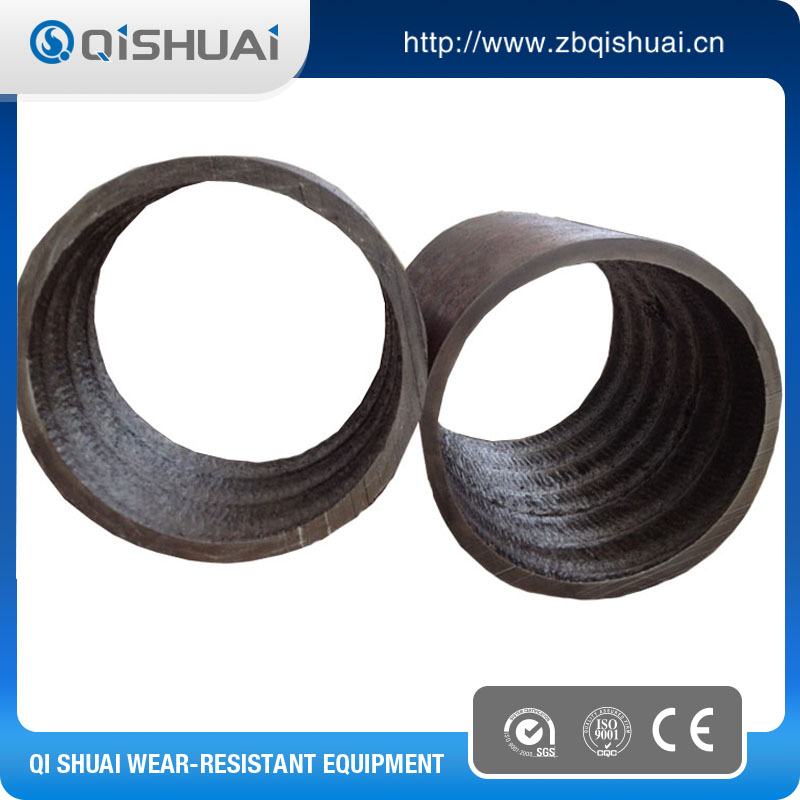 Chromium carbide coating overlay wearable steel tube