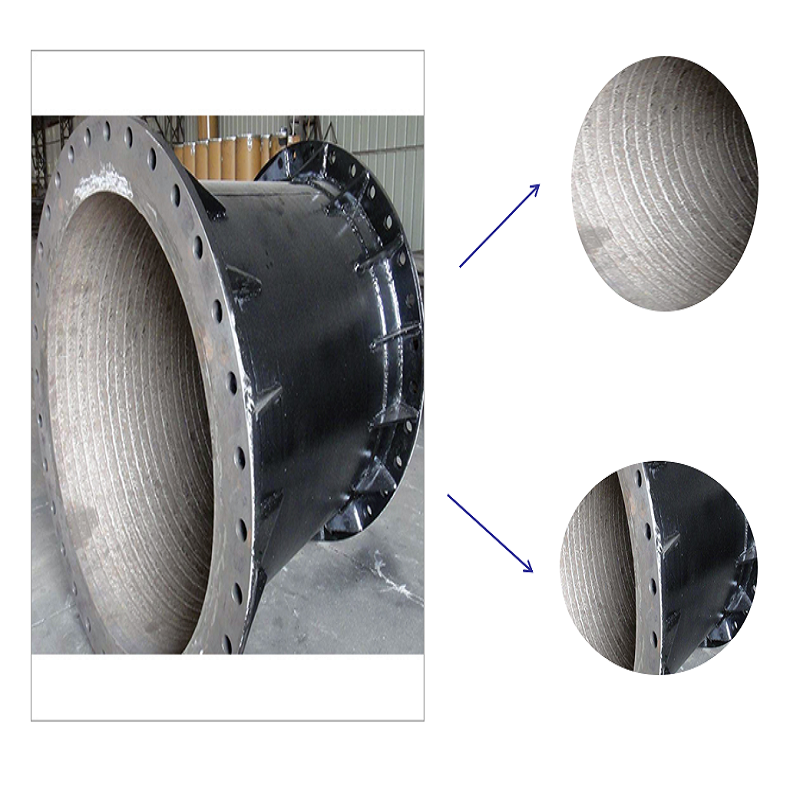 Mining industry chromium carbide abrasion resistant steel tube