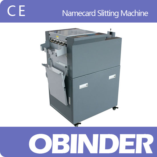 Obinder Automatic namecard slitting cutting machine OBCN480