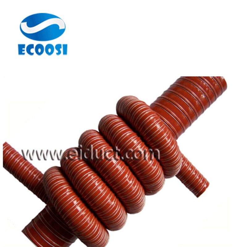 Silicone Coated Glass Fiber Fabric High Temperature Hose