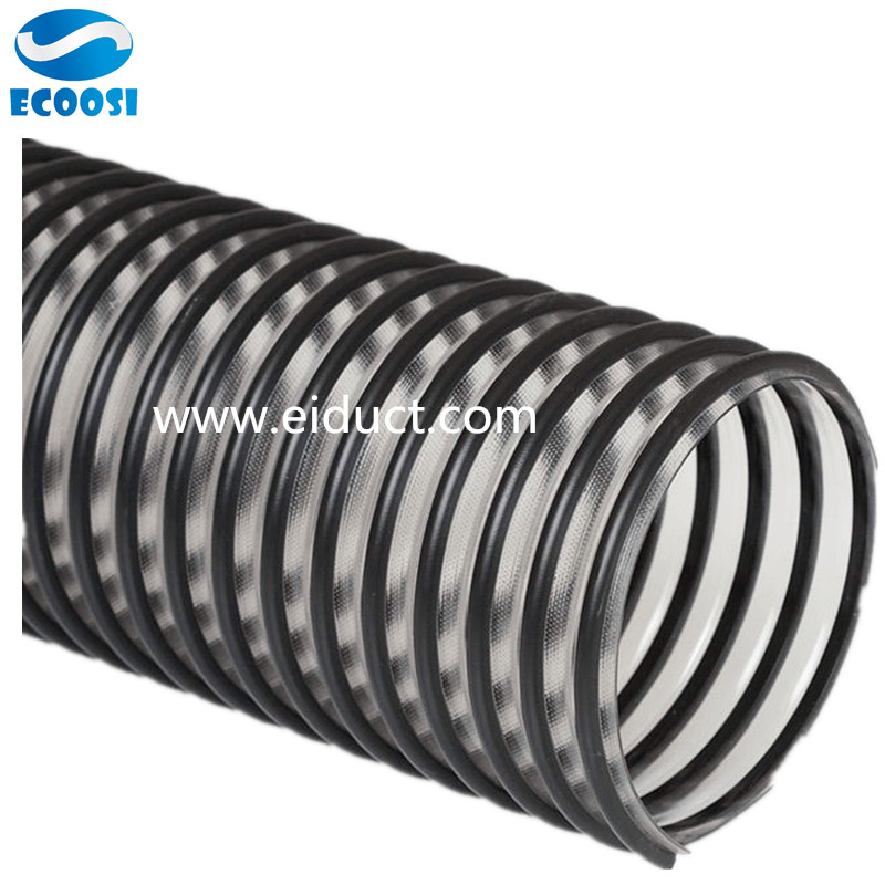 Heavywalled PVC suction delivery hose for liquids and powders Heavywalled PVC suction delivery hose for liquids and powders