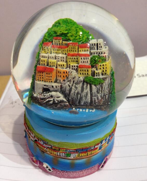 water polo snow globe for gift tourist souvenirs