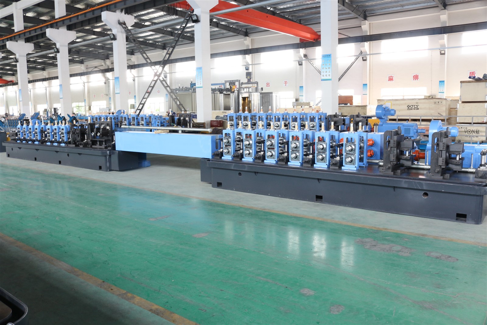 High Speed automation steel pipe line