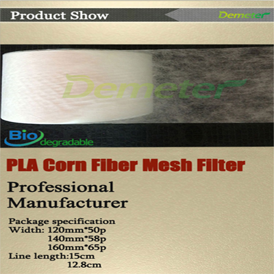 biodegradable striangle tea bags corn fiber filter heat seal