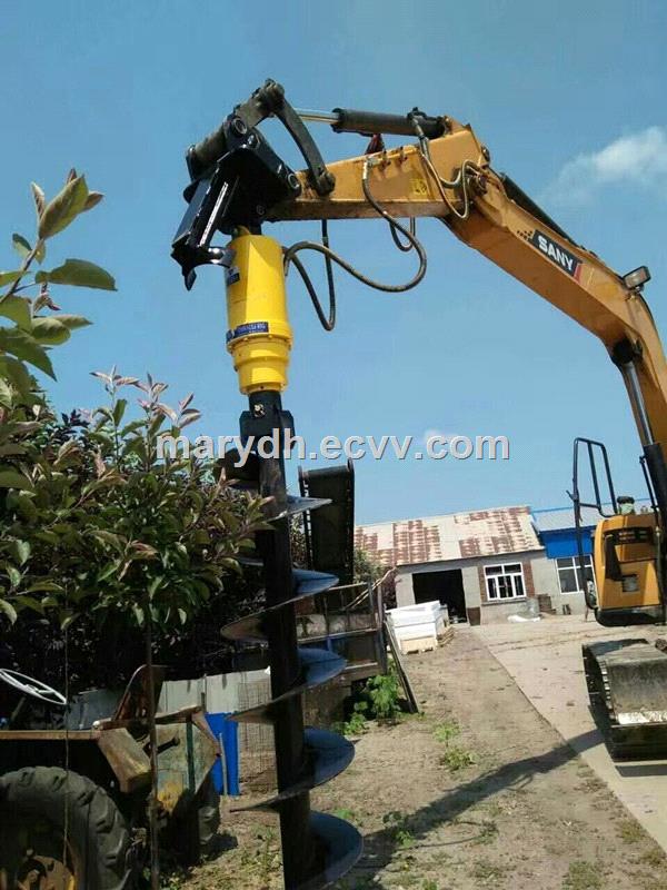 hydraulic earth augerground hole drilling machines