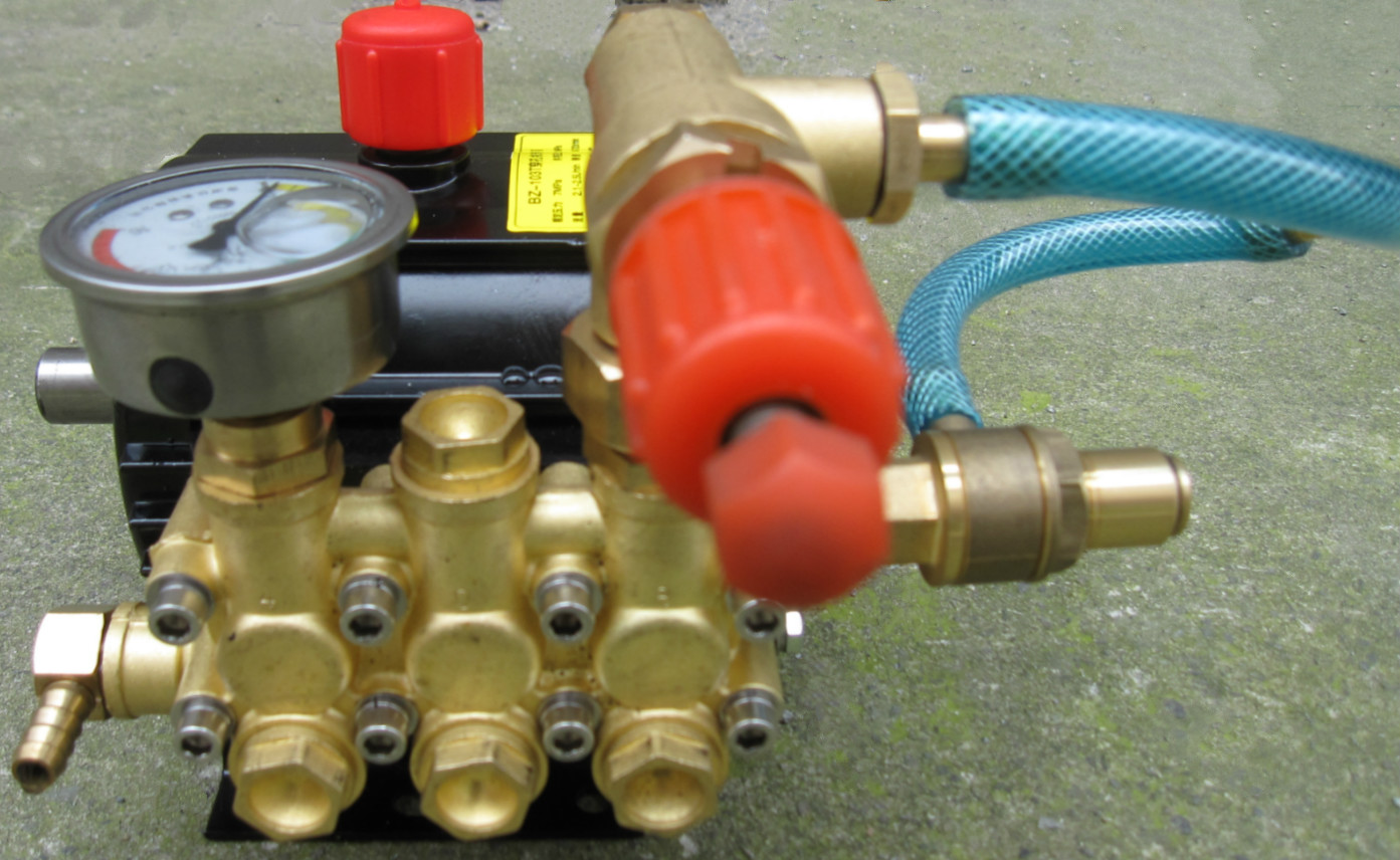 High pressure water pump for edm drilling machine