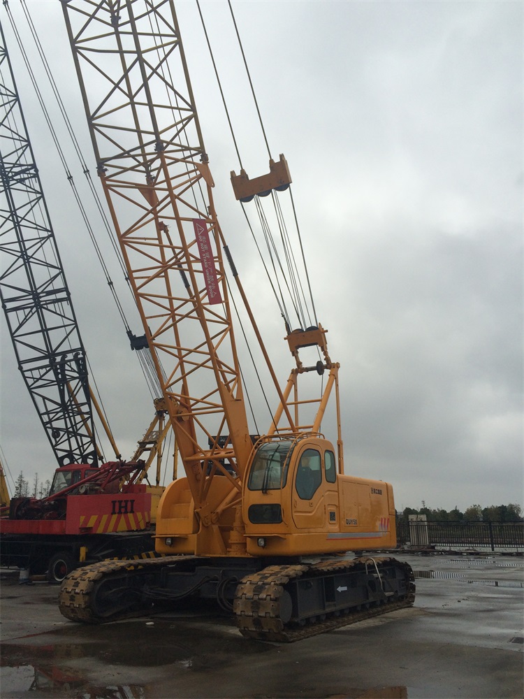 50 Ton Used XCMG Crawler Crane in China QUY55 2014 Year Crane 50 Ton Used XCMG Crawler Crane in China QUY55 2014 Year Crane