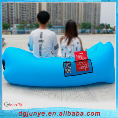 Hot selling inflatable sleeping lazy bag