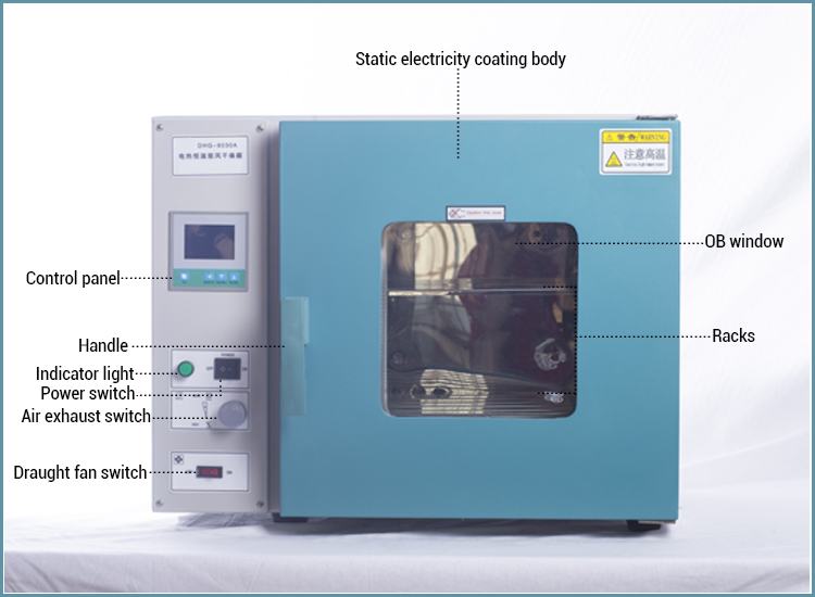 Laboratory Electrothermal Hot Forced Air Circulation Drying Oven
