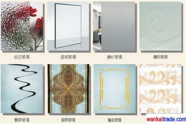 Fiberglass solid wooden doors of oak or rosewood with glassinternal door entry doors