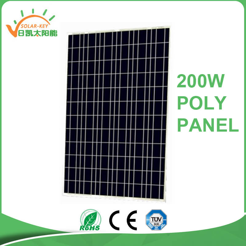 China manufacure solar panel a grade 200w poly panel