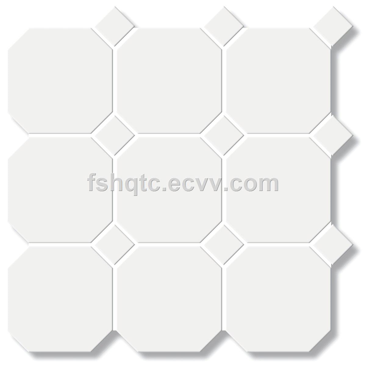 Octagonal Porcelain Mosaic Tile