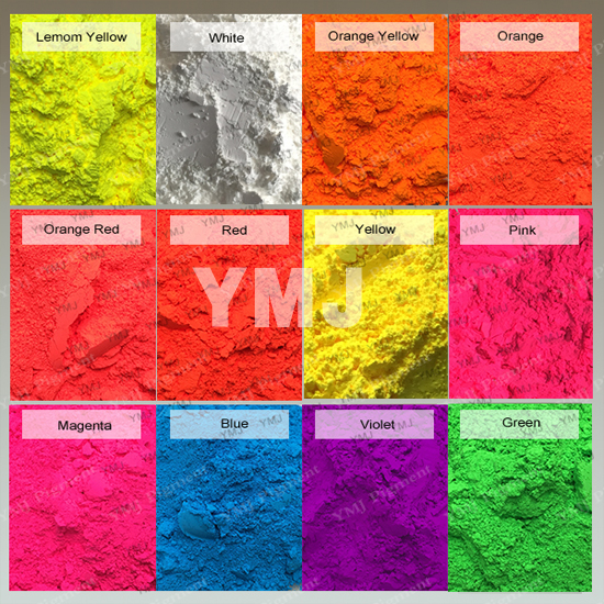 Organic Fluorescent Coatings Pigments Paints Pigments