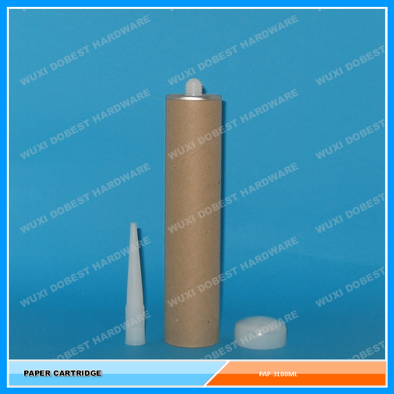Empty 300ml Liquid Nail Sealant Composite Cartridge