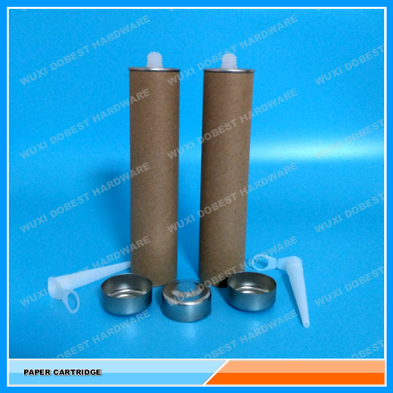 Empty 300ml Liquid Nail Sealant Composite Cartridge