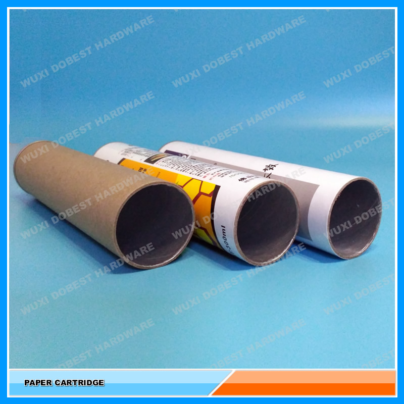 Empty 300ml Liquid Nail Sealant Composite Cartridge