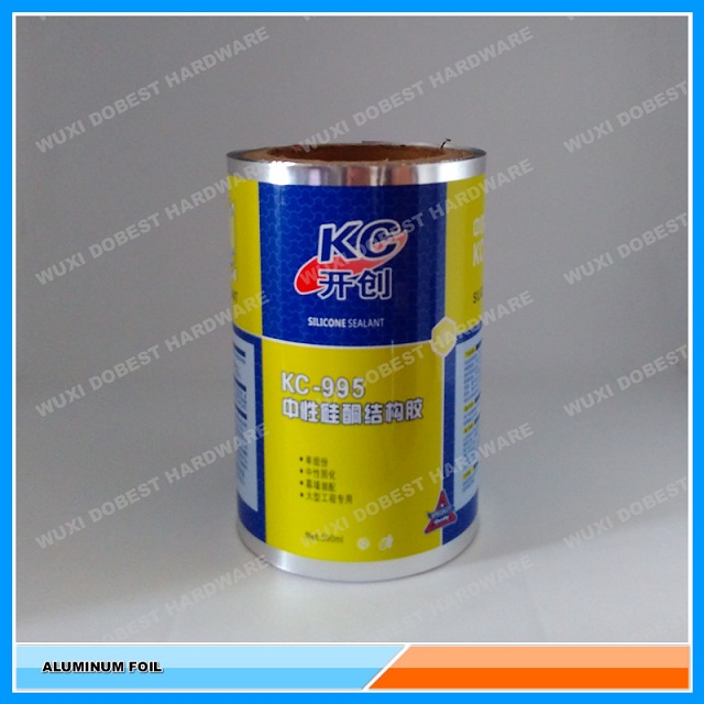 Aluminium Composite Foil for 600ML Silicone Sealant