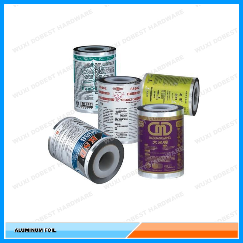 Aluminium sausage composite foil for 300ML PU sealant