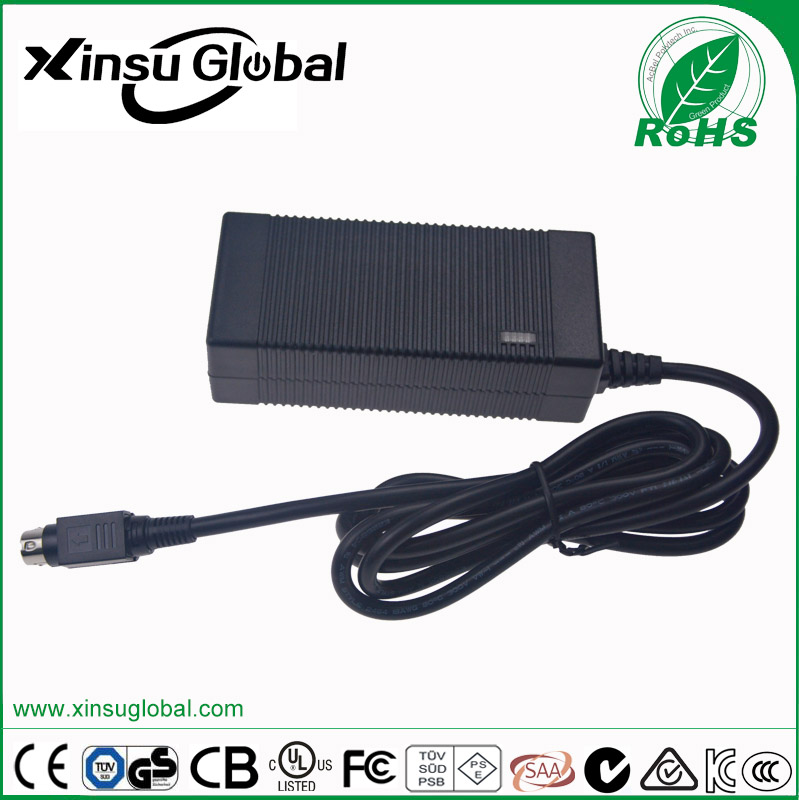 DOE VI approval ac dc 24V 25A power adapter for printer