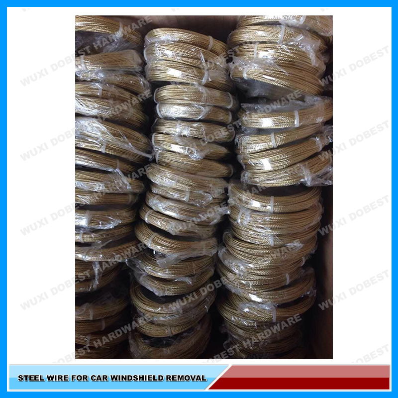 Car Window Glass Cut out Steel Wire