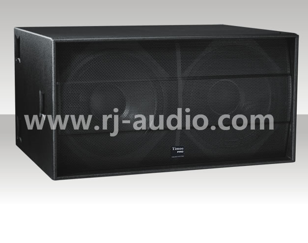 High power subwoofer dual 18 subwoofer MV218 Pro audio system