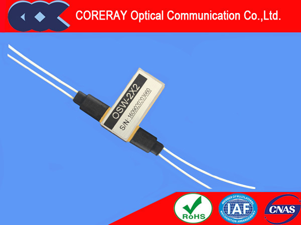 2x2 Fiber optical switch Mechanical Optical Switches with Latching and Nonlatching