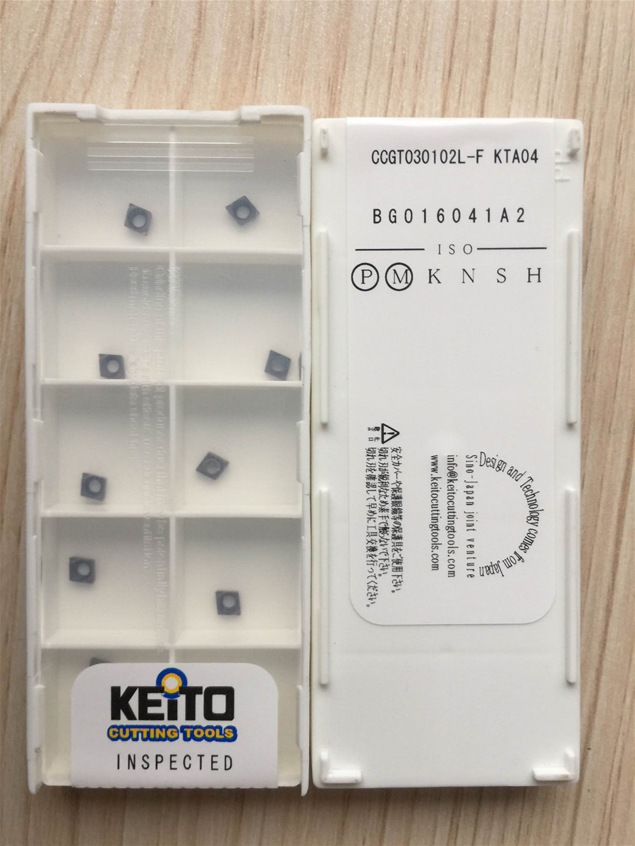 CNC Carbide inserts CCGT030102LF KTA04